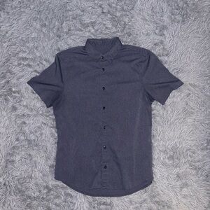 lululemon athletica Gray Casual Button Down Shirt